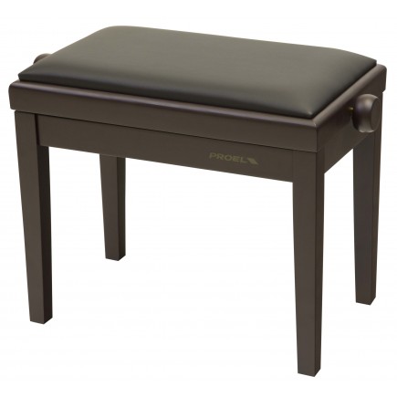 PROEL STAGE PB90SSRBK WOODEN BENCHES drewniana ława do fortepianu i organów o regulowanej wysokości, palisander